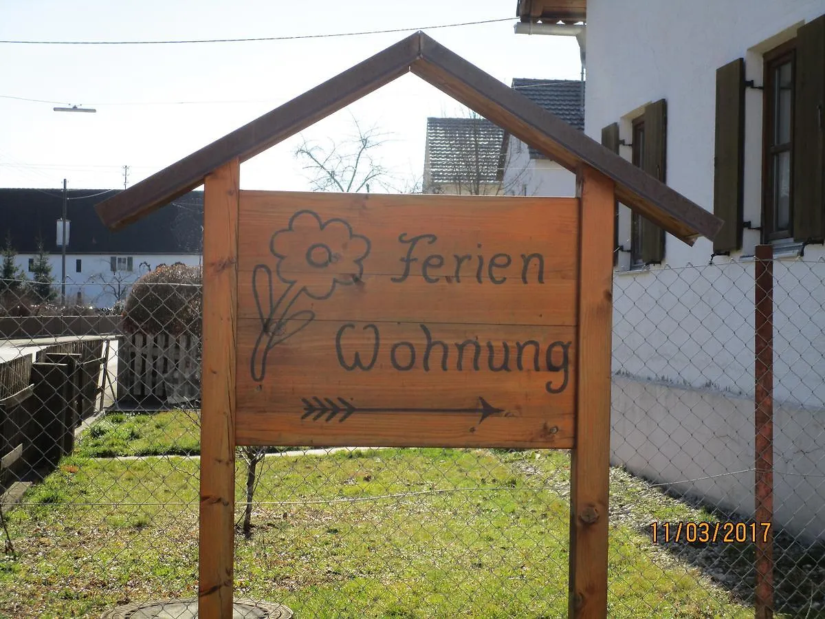 Ferienwohnung Rosa Obergessertshausen Apartment